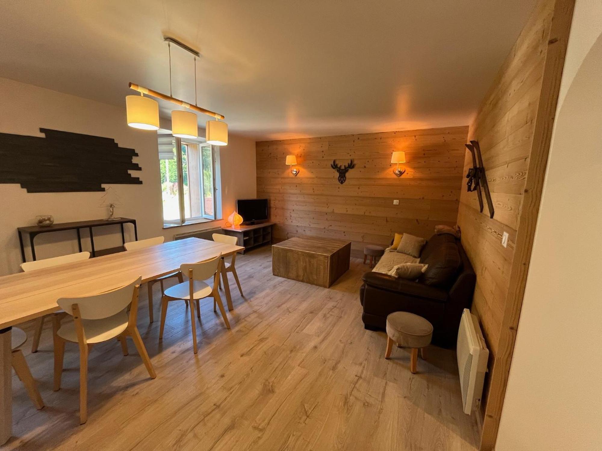 Loft 5 Personnes Type Chalet Avec Jardin Saint-Maurice-sur-Moselle Zewnętrze zdjęcie