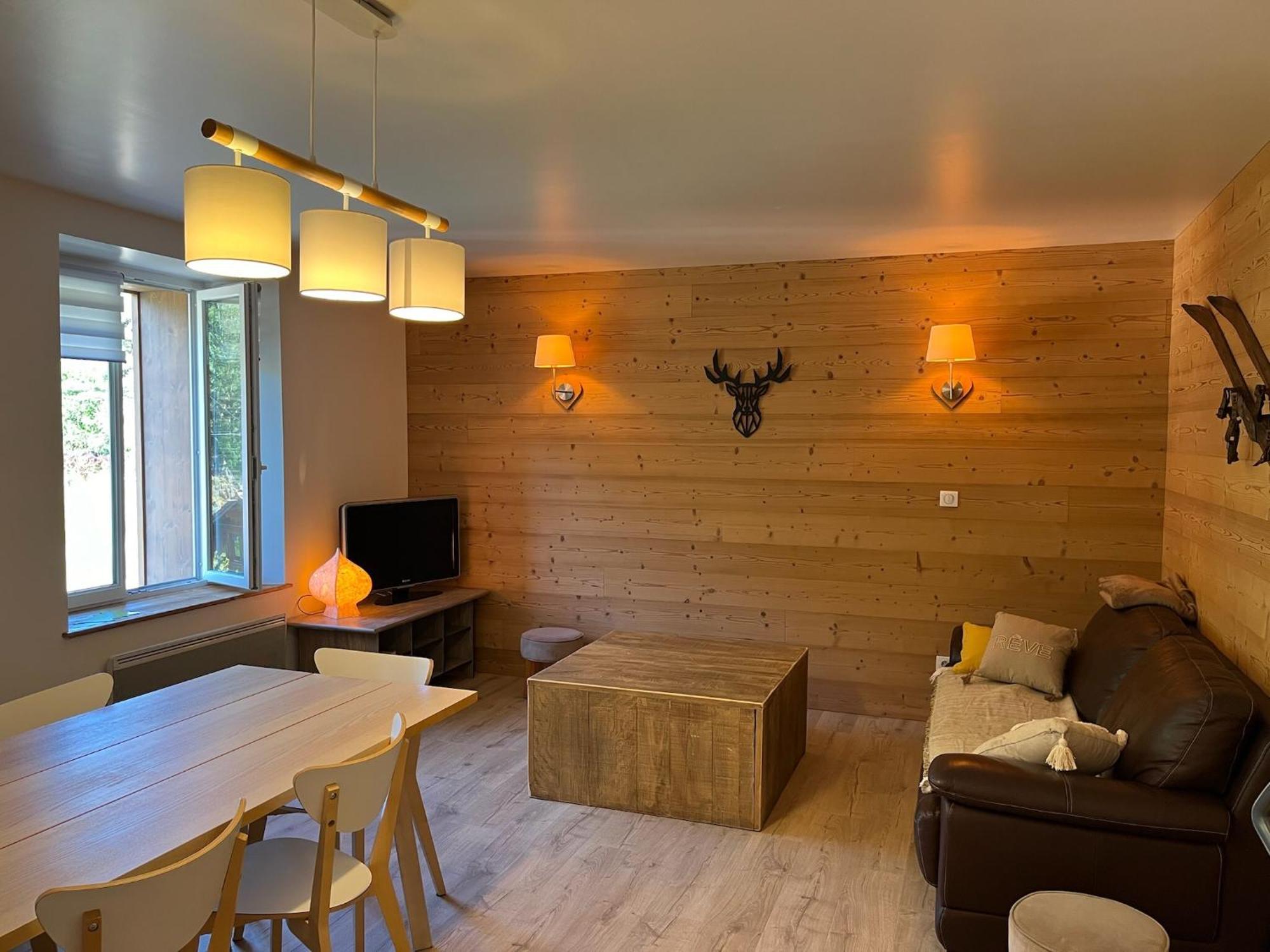 Loft 5 Personnes Type Chalet Avec Jardin Saint-Maurice-sur-Moselle Zewnętrze zdjęcie