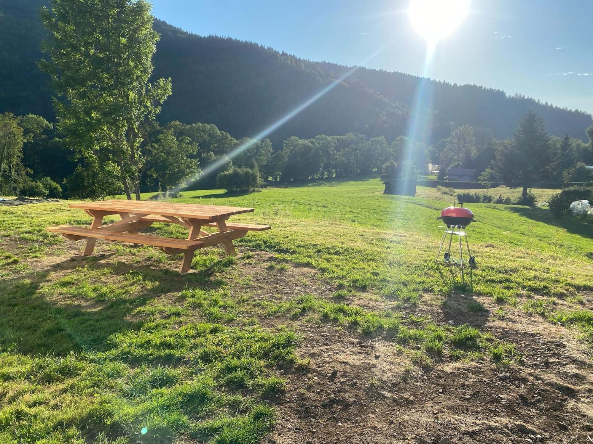 Loft 5 Personnes Type Chalet Avec Jardin Saint-Maurice-sur-Moselle Zewnętrze zdjęcie